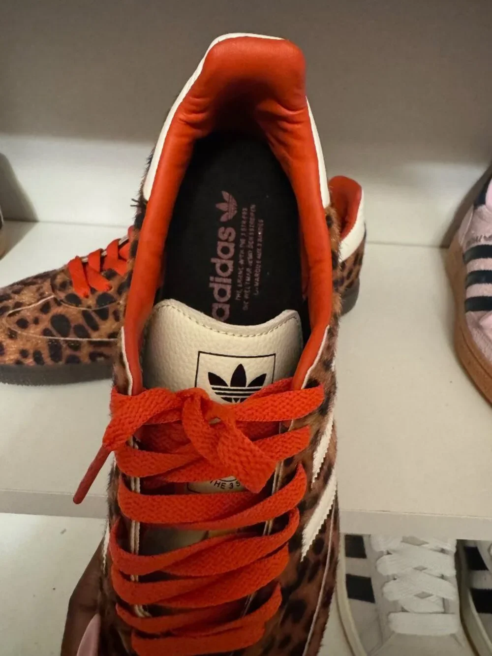 Adidas Samba OG Preloved Red Leopard (Women's) - Picture 1 of 4